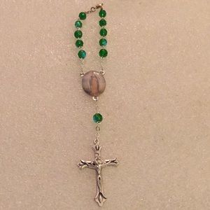 Italian rosary Saint Jude pendent